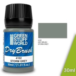Green Stuff Word - Brossage à Sec - Storm Grey - 4102