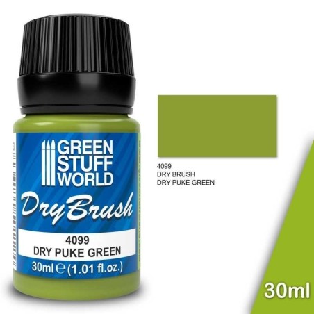 Green Stuff Word - Dry Brush - Dry Puke Green - 4099