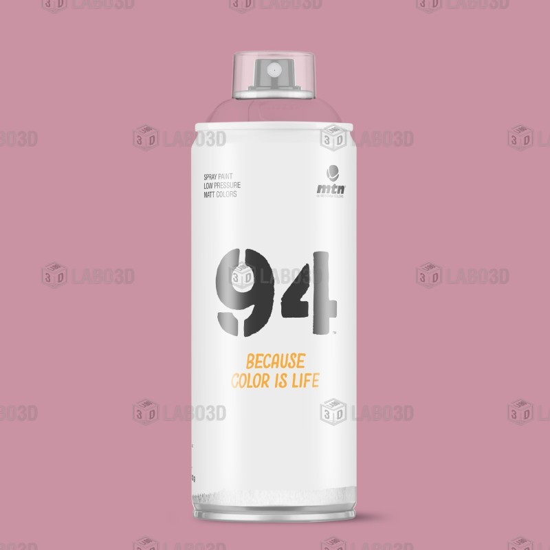 MTN 94 - Rose Stéréo (Stereo Pink) - RV-87- 400ML MTN 94 - Rose Stéréo (Stereo Pink) - RV-87- 400ML