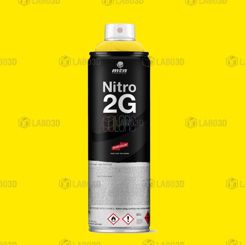 MTN Nitro 2G Colors - Jaune Claire (Light Yellow) - RV-1021 - 500ML