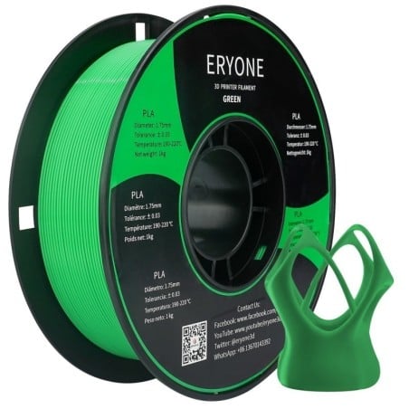 Eryone - PLA Standard - Green - 1.75mm - 1 Kg