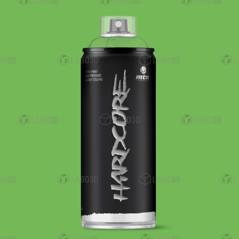 MTN Hardcore - Vert Clair (Light Green) - RV-4 - 400ML MTN Hardcore - Vert Clair (Light Green) - RV-4 - 400ML
