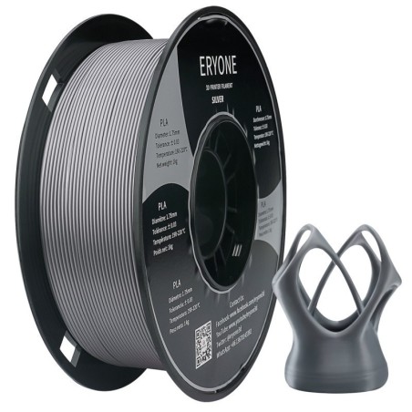 Eryone - PLA Standard - Silver - 1.75mm - 1 Kg