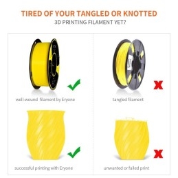 Eryone - PLA Standard - Yellow - 1.75mm - 1 Kg