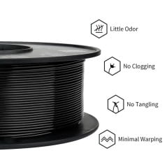Eryone - PLA Standard - Noir Carbon (Carbon Black) - 1.75mm - 1 Kg