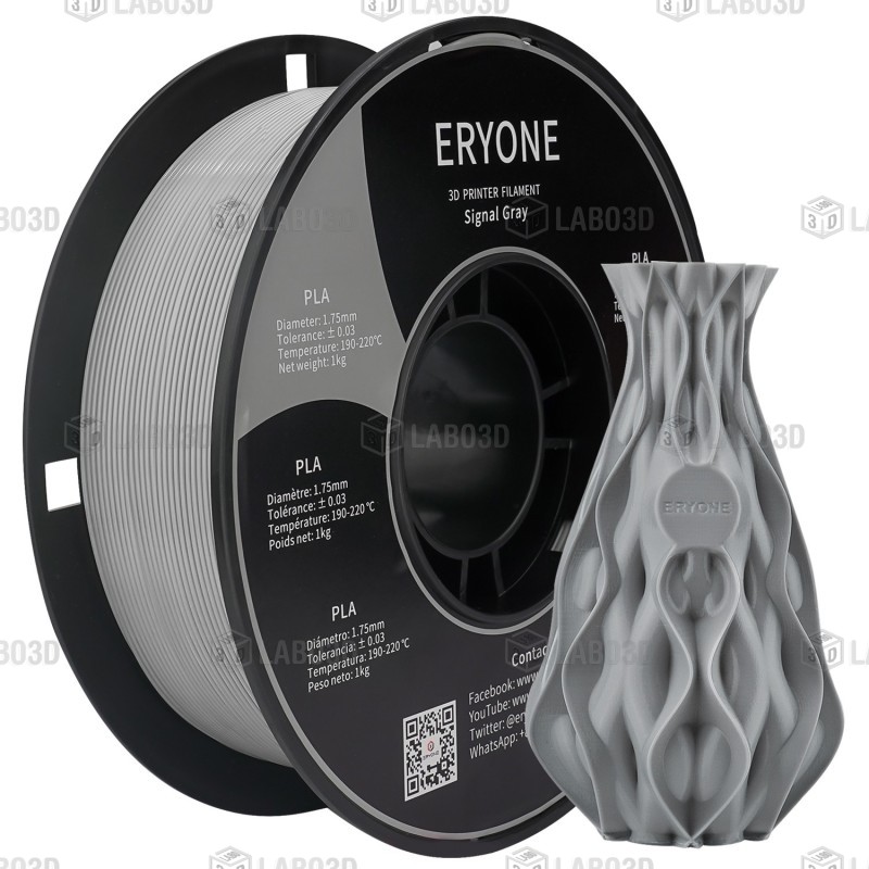 Gris pâle // Filament PLA, 1kg –