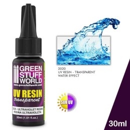 Green Stuff Word - Résine Ultraviolette - Effet Eau - 30ml - 2020