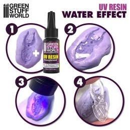 Green Stuff Word - Résine Ultraviolette - Effet Eau - 30ml - 2020