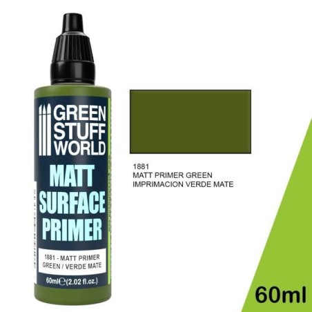 Green Stuff Word - Matt Surface Prime Green - 1881