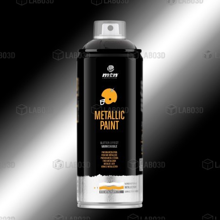 MTN Pro Metallic Paint - Mettalic Black - R-9011  - 400ML