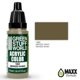 Green Stuff Word - Acrylic Color - Gengis Khaki - 1883