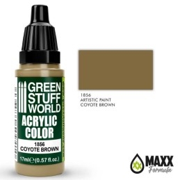 Green Stuff Word - Acrylic Color - Coyote Brown - 1856