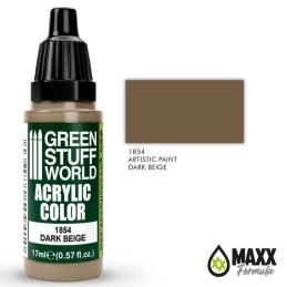 Green Stuff Word - Acrylic Color - Dark Beige - 1854