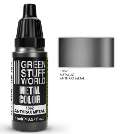 Green Stuff Word - Metallic Paint - Anthrax Metal - 1862