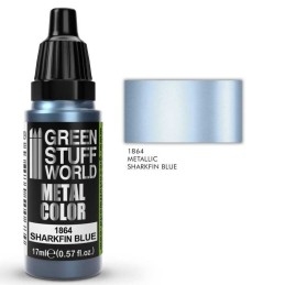 Green Stuff Word - Metallic Paint - Sharkfin Blue - 1864