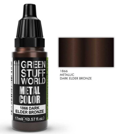 Green Stuff Word - Metallic Paint - Dark Elder Bronze - 1866