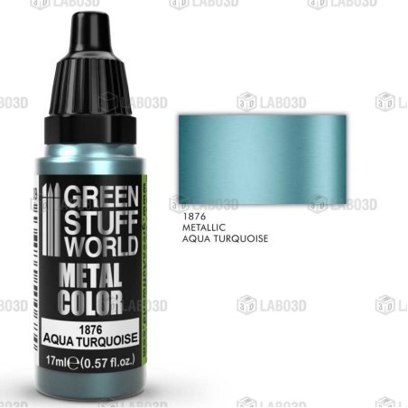 Green Stuff Word - Peinture métallisée - Aqua Turquoise - 1876