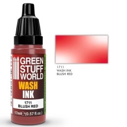 Green Stuff Word - Encre Wash - Blush Red - 1711