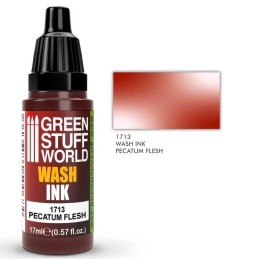Green Stuff Word - Encre Wash - Pecatum Flesh - 1713