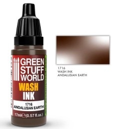 Green Stuff Word - Wash Ink -  Andalusian Earth - 1716