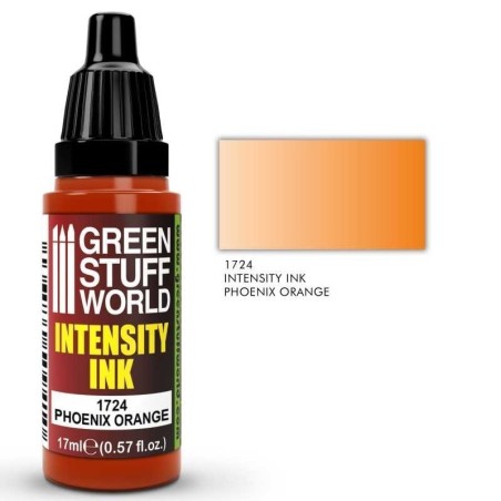 Green Stuff Word - Intensity Ink - Phoenix Orange - 1724