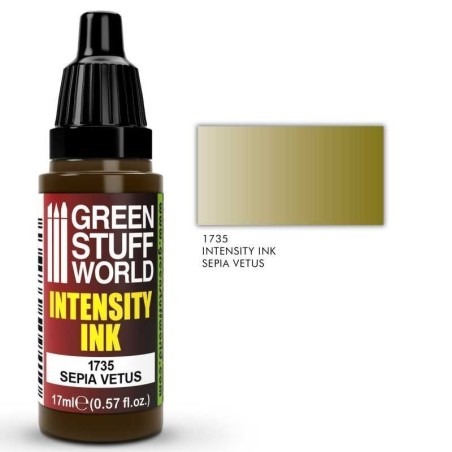 Green Stuff Word - Intensity Ink - Sepia Vetus - 1735