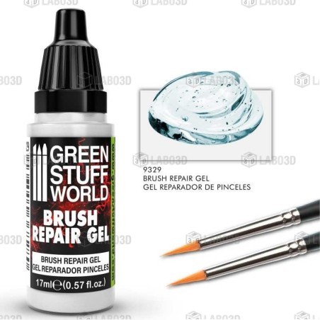 Green Stuff Word - Gel de réparation pour pinceaux - 9329