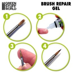 Green Stuff Word - Gel de réparation pour pinceaux - 9329