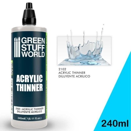 Green Stuff World - Diluant peinture acrylique (Acrylic Thinner) - 2102