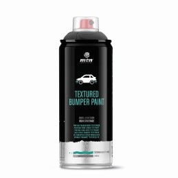 MTN PRO - peinture pare-chocs texturée - Bumper - Noir (Black) - 400ml