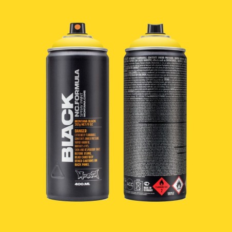 Montana Black - BLK1025 - Kicking Yellow - 400ML