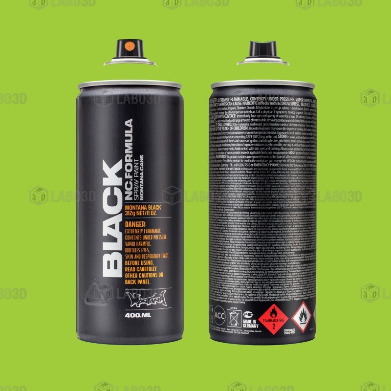 Montana Black - BLK6010 - Slimer - 400ML Montana Black - BLK6010 - Slimer - 400ML