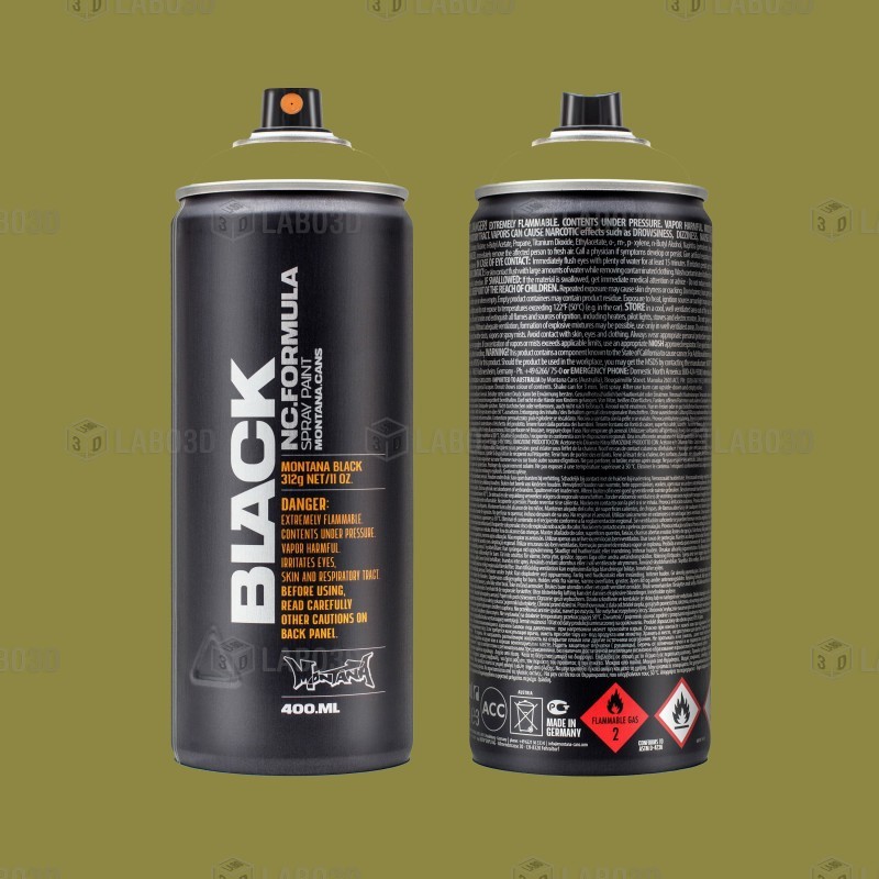 Montana Black Spray Paint 400ml