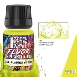 Green Stuff Word - Splash Gel - Jaune flamboyant - 3154