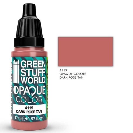 Green Stuff World - Couleurs opaques - Dark Rose Tan - 4119