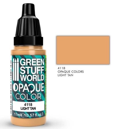 Green Stuff World - Opaque Colors - Light Tan - 4118