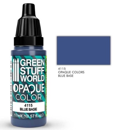 Green Stuff World - Couleurs opaques - Blue Base - 4115