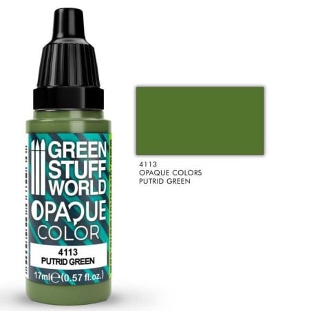 Green Stuff World - Opaque Colors - Putrid Green - 4113