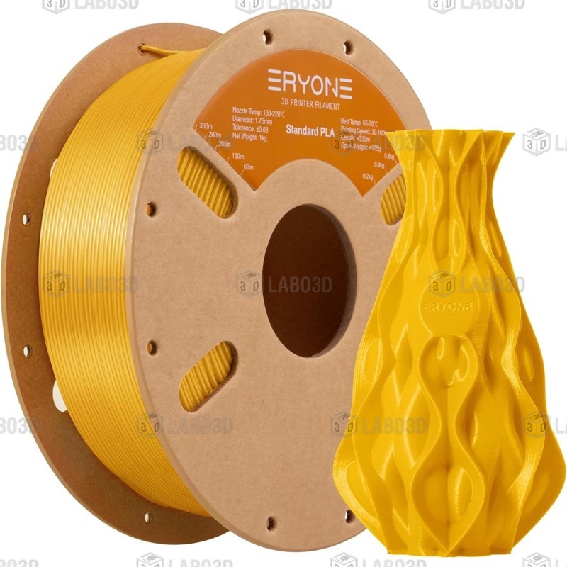 Eryone - PLA Standard - Mango Yellow - 1.75mm - 1 Kg Eryone - PLA Standard - Mango Yellow - 1.75mm - 1 Kg