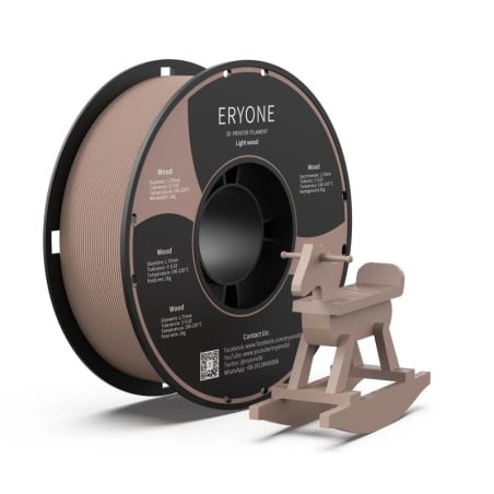 Eryone - PLA Wood - Bois Clair (Light Wood) - 1.75mm - 1 Kg