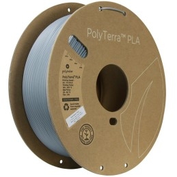 Polymaker PolyTerra - PLA - Fossil Grey - 1.75mm - 1 Kg