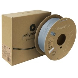 Polymaker PolyTerra - PLA - Fossil Grey - 1.75mm - 1 Kg