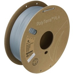Polymaker PolyTerra - PLA - Fossil Grey - 1.75mm - 1 Kg