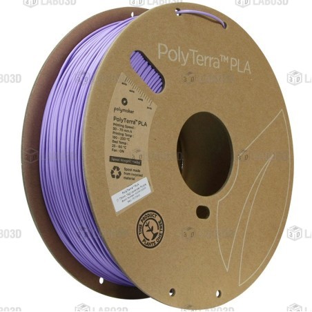 Polymaker PolyTerra - PLA - Lavender Purple - 1.75mm - 1 Kg