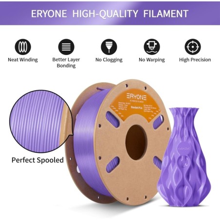 Eryone - PLA Standard - mauve lavande (Lavender Purple) - 1.75mm - 1 Kg