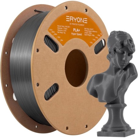 Eryone - PLA+ High Speed - Gris (Gray) - 1.75mm - 1 Kg