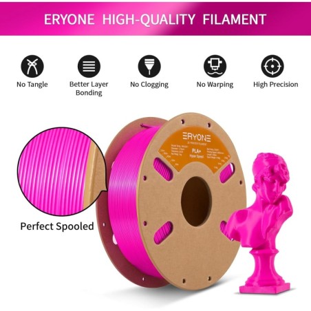 Eryone - PLA+ High Speed - Rose Magenta - 1.75mm - 1 Kg