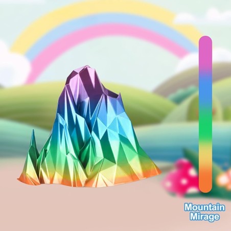 Eryone - PLA - Silk Arc-en-ciel - Mountain Mirage Rainbow - 1.75mm - 1 Kg
