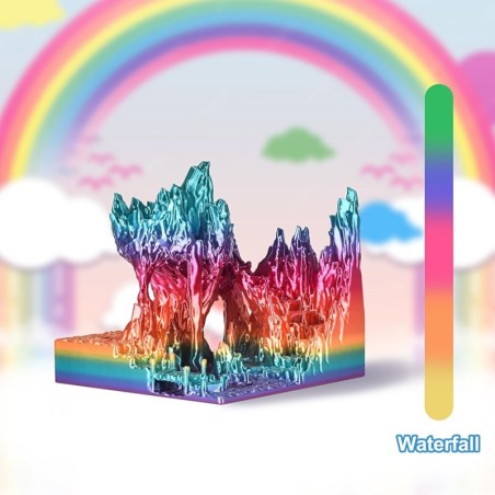 Eryone - PLA - Silk Arc-en-ciel - Waterfall Rainbow - 1.75mm - 1 Kg