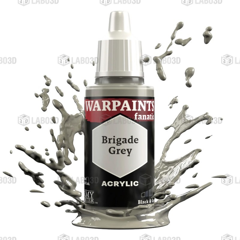 Warpaints Fanatic : Brigade Grey Warpaints Fanatic : Brigade Grey